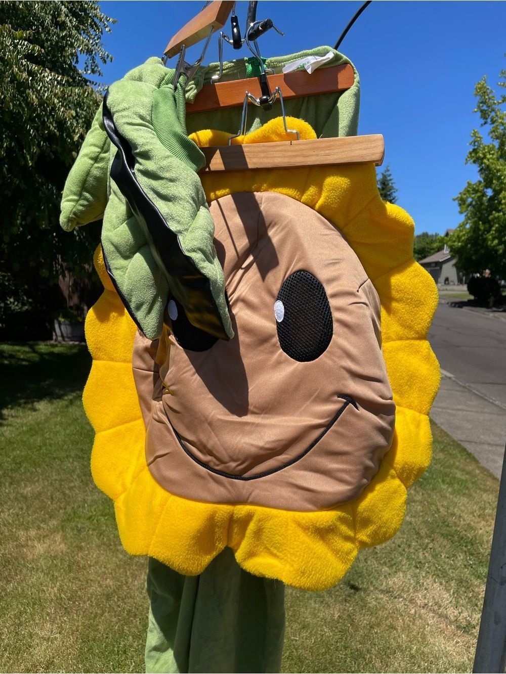 Plants Vs Zombies Sunflower Costume M